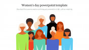 Women's Day Free PowerPoint Template and Google Slides