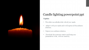 Candle Lighting PowerPoint PPT Template and Google Slides