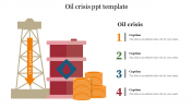 Oil Crisis PPT Template PowerPoint Presentation Slides