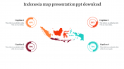 Indonesia Map Presentation PPT Download PowerPoint Slides