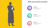 Get our Editable Bible PowerPoint Template Themes Design