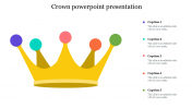 Innovative Crown PowerPoint Presentation Slide Template