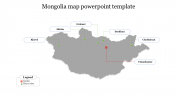Mongolia Map PowerPoint Template Presentation Designs Slides