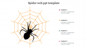 Spider Web PowerPoint Presentation Template & Google Slides