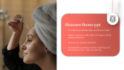 Promote your Skincare Theme PPT Presentation Slides
