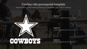 Be ready to use Cowboy Ride PowerPoint Template Themes
