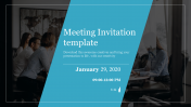 Meeting Invitation PPT Template & Google Slides Presentation