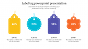 Stunning Label Tag PowerPoint Presentation Template