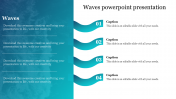 Effective Waves PowerPoint Presentation Slide Template