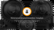 Use Metal PowerPoint Presentation Template Slide Design