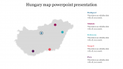 Elegant Hungary Map PowerPoint Presentation Designs