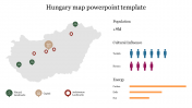 Use Hungary Map PowerPoint Template PPT Presentation