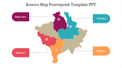 Our Predesigned Kosovo Map PowerPoint Template PPT