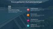 Practical Forces acting on a dam PowerPoint PPT template