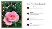Effective Rose PowerPoint Template Presentation Slide 