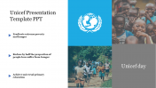 Creative UNICEF PPT Presentation Template and Google Slides