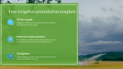Free Irrigation Presentation Template PPT & Google Slides
