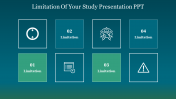 Innovative Limitation Of Your Study Presentation PPT Slide