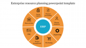 Best Enterprise resource planning powerpoint template