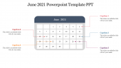Creative June 2021 PowerPoint Template PPT Designs