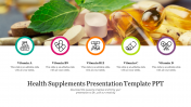Health Supplements PPT Presentation Template & Google Slides