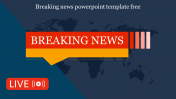 Free Breaking News PowerPoint Template and Google Slides
