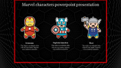 Marvel Characters PowerPoint Presentation & Google Slides