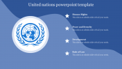 Attractive United Nations PowerPoint Template Slide