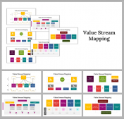 Value Stream Mapping PPT And Google Slides Templates