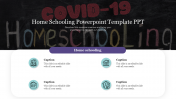 Elegant Home Schooling PowerPoint Template PPT Designs