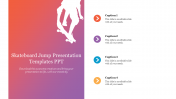 Creative Skateboard Jump Presentation PPT and Google Slides