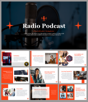 Radio Podcast Presentation and Google Slides Themes
