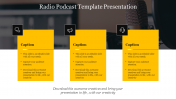 Best Radio Podcast Template Presentation Slide Designs