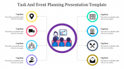 Customized Task And Event Planning Presentation Template