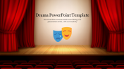 Impressive Drama PowerPoint Template Presentations