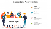 Customized Human Rights PowerPoint Slide Template Designs