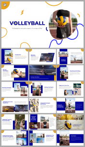 Volleyball PPT Presentation And Google Slides Templates