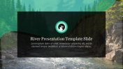 Effective River Presentation Template Slide With Background