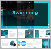 Awesome Swimming PowerPoint And Google Slides Templates