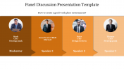 Panel Discussion PPT Presentation Template & Google Slides