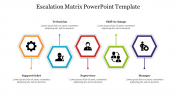 Editable Escalation Matrix PPT Template and Google Slides