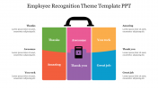 Multi Color Employee Recognition Theme Template PPT
