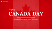 Happy Canada Day PowerPoint And Google Slides Templates