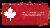Happy Canada Day Presentation Template Slide Design