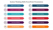 System Thinking Skills PowerPoint Presentation-12 Node