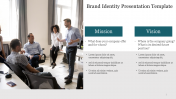 Portfolio Model Brand Identity Presentation Template