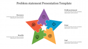 Star Shape Problem Statement Presentation Template