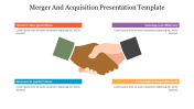 Four Node Merger And Acquisition Presentation Template