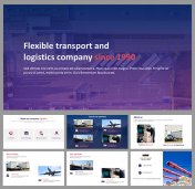 Innovative Logistics Presentation Template Download 