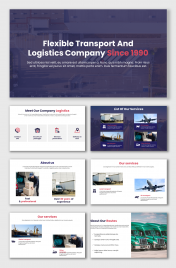 Innovative Logistics PowerPoint And Google Slides Templates